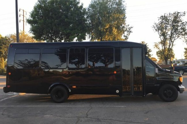 18 Passenger Limo Bus